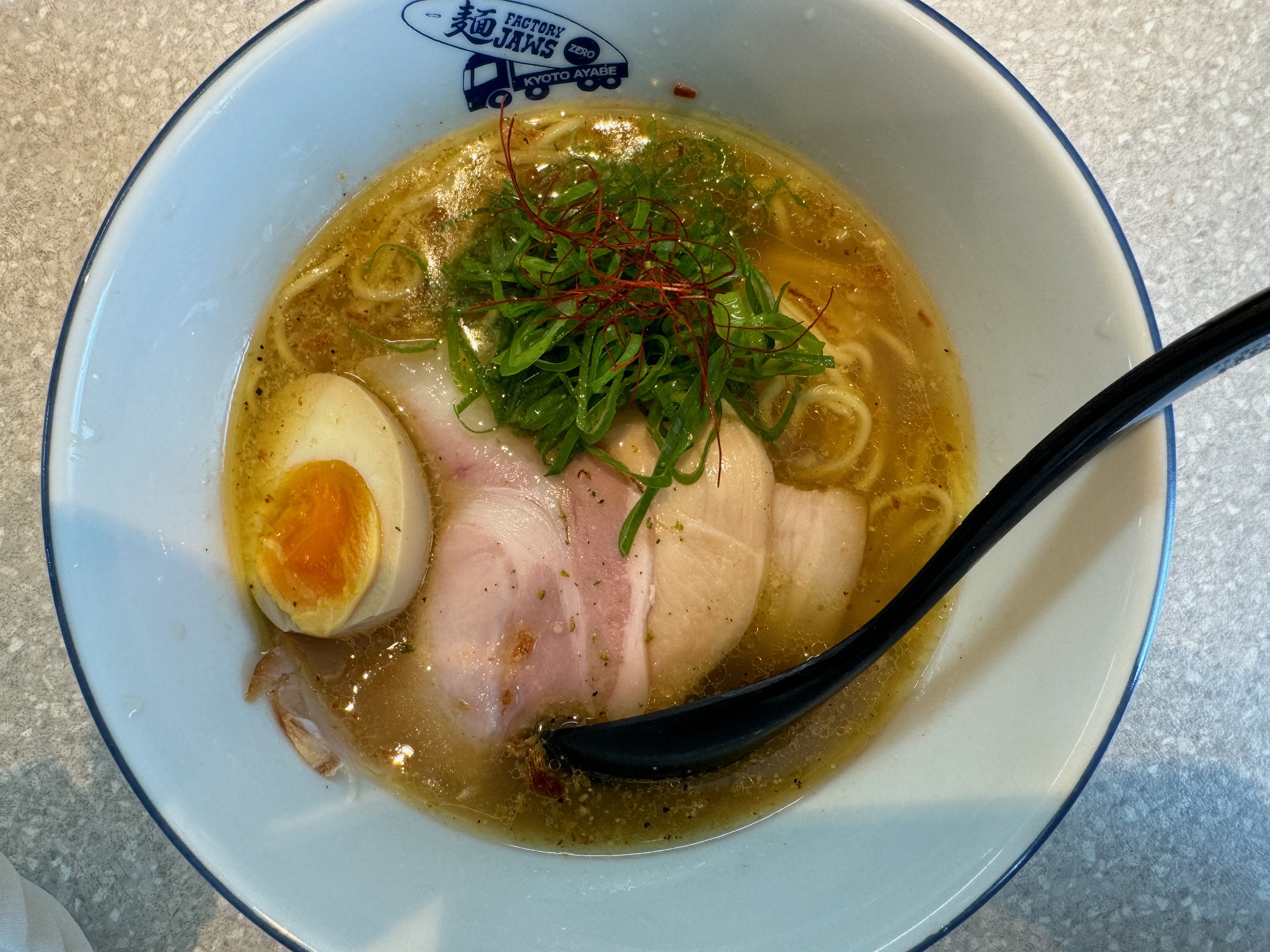 麺 Factory Jaws Zero 鶏塩らーめん